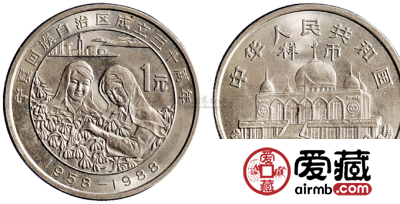 宁夏回族自治区成立30周年纪念币即时行情