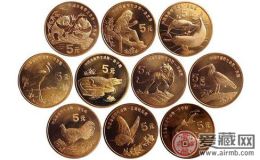 中国珍惜野生动物系列纪念币最新价格