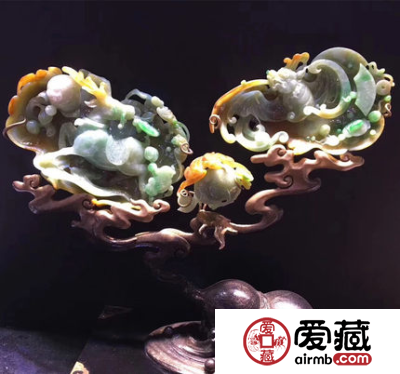 黄加绿翡翠真假怎么看？