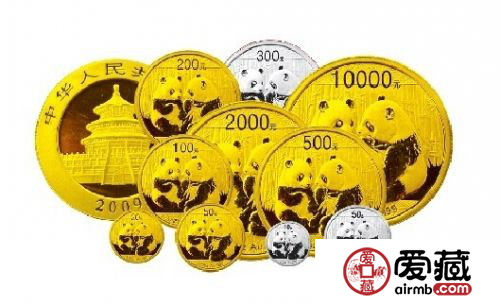 熊猫金银币收藏