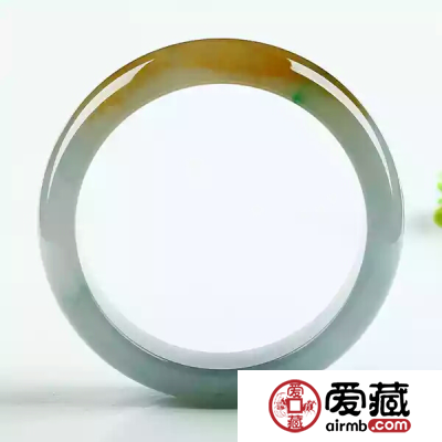 冰黄翡翠手镯的鉴别