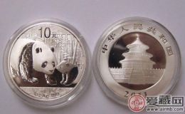 熊貓1盎司銀幣介紹