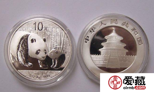 熊猫1盎司银币介绍