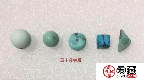 如何鉴定原矿和优化绿松石