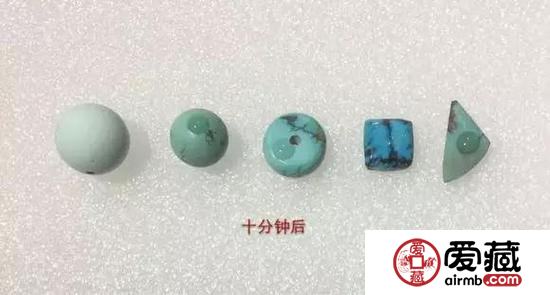 如何鉴定原矿和优化绿松石