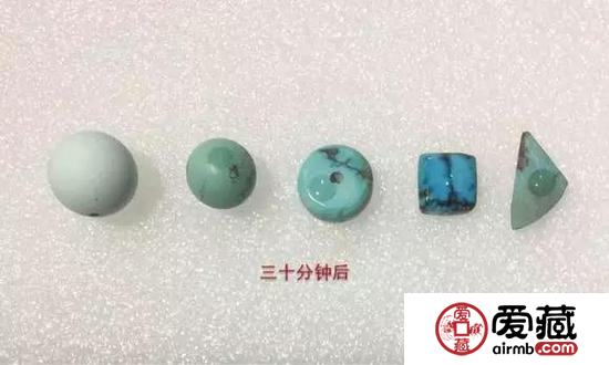 如何鉴定原矿和优化绿松石