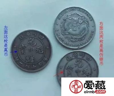 机制银元真伪的鉴定，怎样识别高仿银币