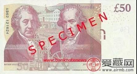 新50英镑发行,英国进入全额塑料钞时代词 新50英镑发行,英国进入全额塑料钞时代词