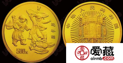 迎春图金币赏析