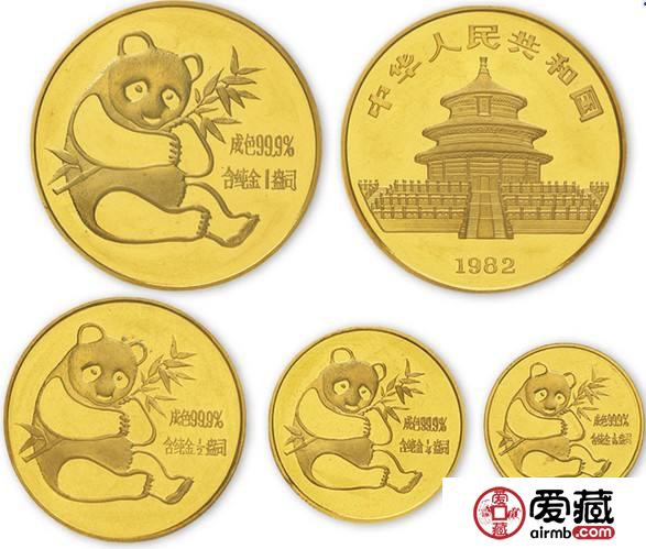 1982年熊猫金币没有面值影响价格吗