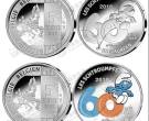 比利时发行蓝精灵诞生60周年纪念银币！