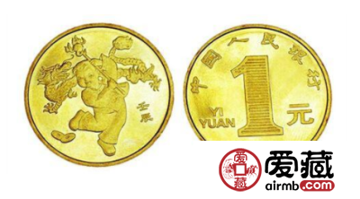 1元龙年纪念币特性分析