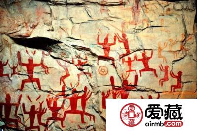 神秘的“无字天书”左江花山岩画