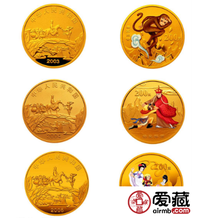 西游记三组金银币如何