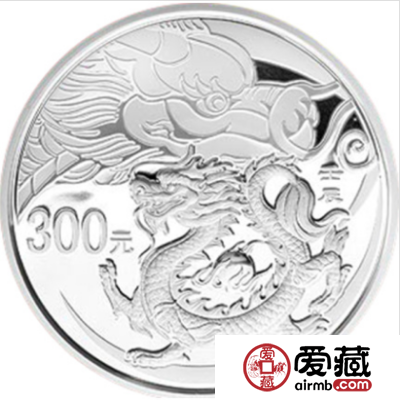 2012年10公斤圆形金龙金银币