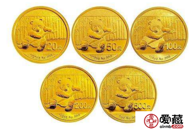 2007年熊猫金币套装
