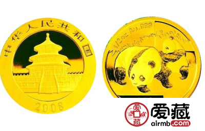 2008年熊猫金币价格行情