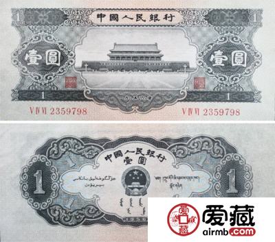 第二套人民币1元市场价格,红1元回收
