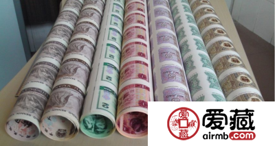 人民币整版连体钞大炮筒回收价格，全国哪里回收人民币整版连体钞