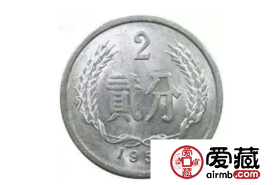 1956年2分硬币价格