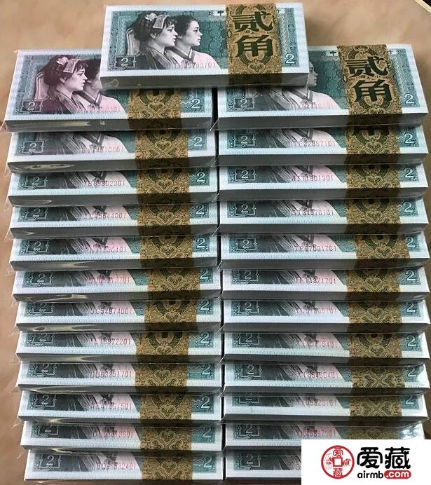 8002冠号大全和稀有冠号详细 第四套人民币二角冠号大全