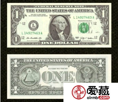 1美元4连体钞图片和价格