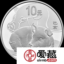 2019生肖金银币猪年金银币30克银币