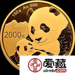 2019年熊猫金银币150克熊猫金币