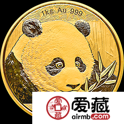 2018年熊猫金银币1公斤熊猫金币