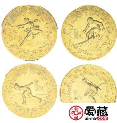1980年金银币冬奥会纪念币介绍