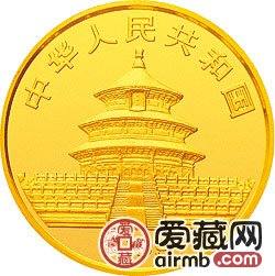 1989版熊貓金銀鉑鈀幣1/4盎司大熊貓金幣
