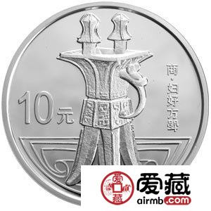 中国青铜器金银币1盎司商·妇好方斝银币