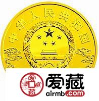 中国京剧脸谱彩色金银币5盎司关羽彩色金币