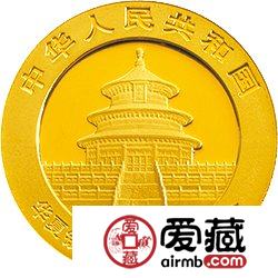 华夏银行成立20周年金银币熊猫加字1/4盎司金币