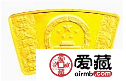 2013中國癸巳蛇年金銀幣1/3盎司扇形金幣
