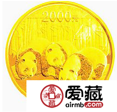 2013版熊猫金银币5盎司熊猫金币