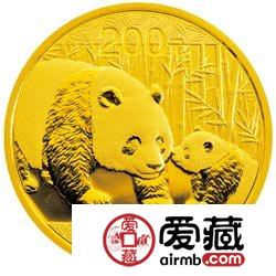 2011版熊猫金银币1/2盎司熊猫金币