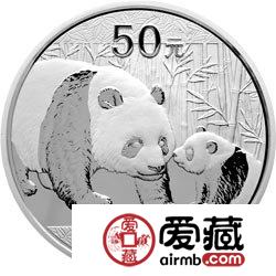 2011版熊猫金银币5盎司熊猫银币