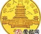 中国壬申猴年金银铂币12盎司高奇峰所绘《七世封侯图》金币