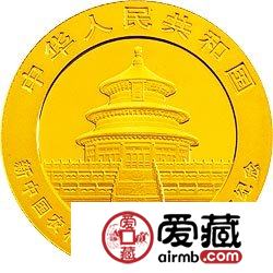 新中国农村信用社成立60周年金银币熊猫加字1/4盎司金币