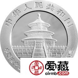 中国农业银行股份有限公司上市金银币熊猫加字1盎司银币
