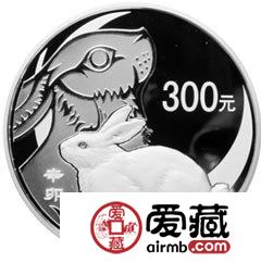 2011中国辛卯兔年金银币1公斤银币