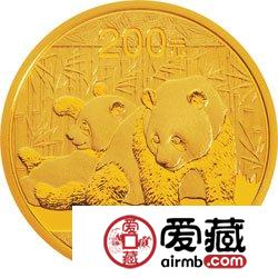 2010版熊猫金银币1/2盎司熊猫金币