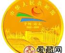 海南经济特区成立20周年金银币1/4盎司金币