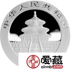 2007版熊猫金银币1公斤银币