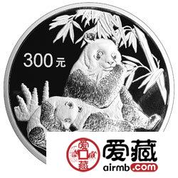 2007版熊猫金银币1公斤银币