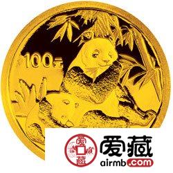 2007版熊猫金银币1/4盎司金币