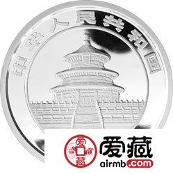 2008版熊猫金银币1公斤银币