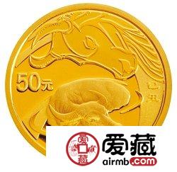 2009中国己丑牛年金银币1/10盎司金币
