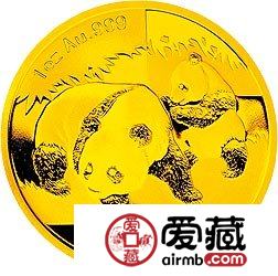 2008版熊猫金银币1盎司金币